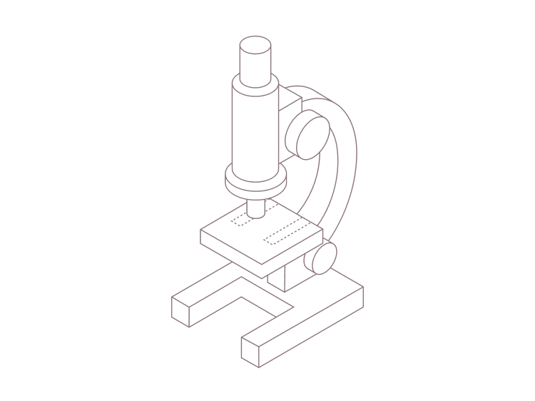 Microscope illustration.